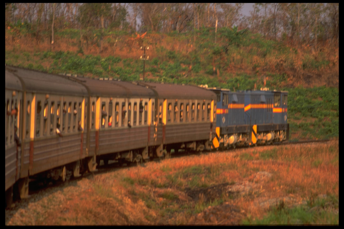 Eisenbahn auf der Strecke  Kigoma - Daressalam, Tanzania